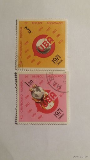 Куба 1971 2м бейсбол