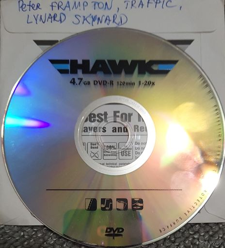 DVD MP3 дискография - Peter FRAMPTON, TRAFFIC, LYNYRD SKYNYRD - 1 DVD