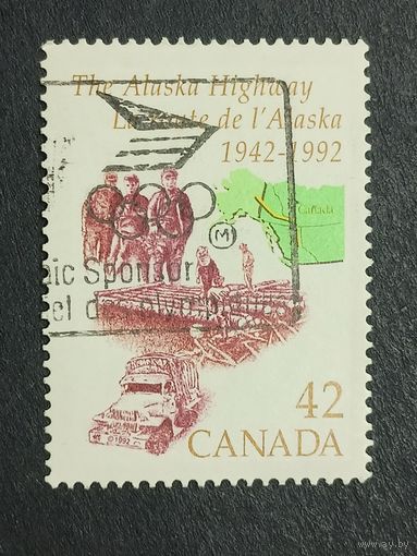 Канада 1992. 50-летие Аляскинского шоссе. Полная серия
