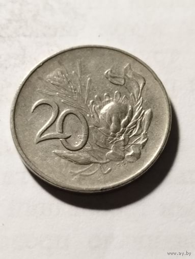 ЮАР 20 центов 1965