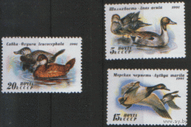 Заг. 6268/70. 1991. Утки. чиСт.