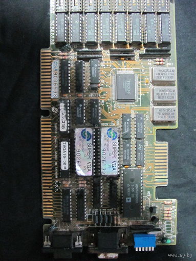 Видеокарта ретро Trident TVGA8800CS