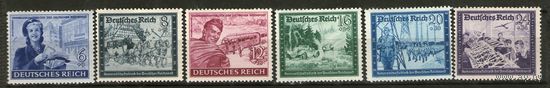 Германия. Михель- 888-893. Чистые.