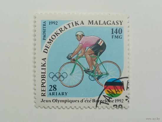 Мадагаскар 1992. Летние олимпийские игры.