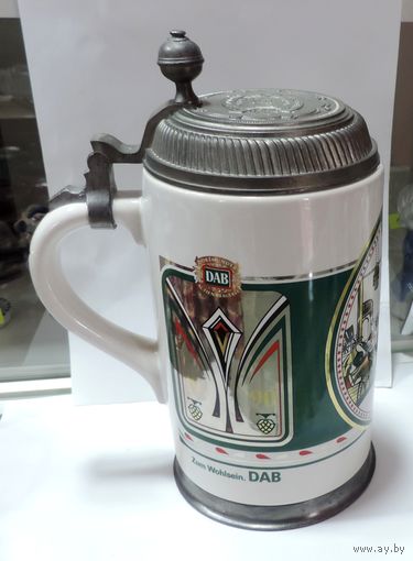 Кружка пивная на 1.5 литра 70-80-е годы Германия.