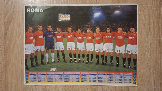 Постер Рома 2001-02