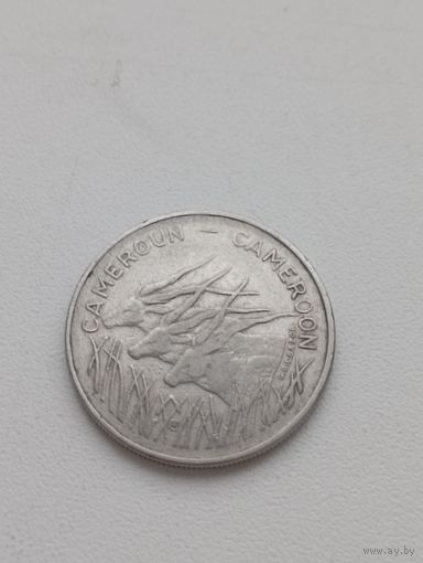 КАМЕРУН 100 франков 1972 год