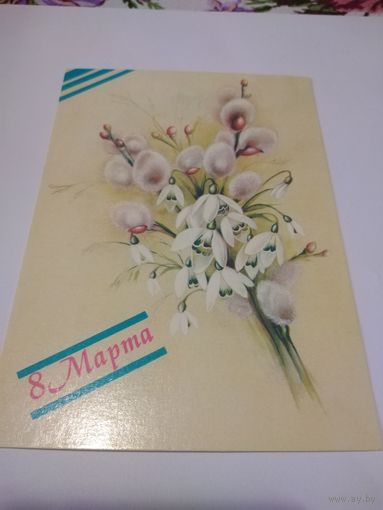 Открытка 1988г. Чистая. Художник В. Макаров.