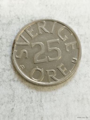 Швеция 25 оре 1980