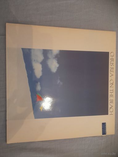 CHRIS REA  " ON THE BEACH" 1986 LP GERMANY  MAGNET   829194 NM-/NM-