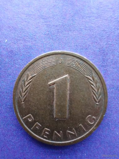 Германия ФРГ 1 пфенниг 1981 J