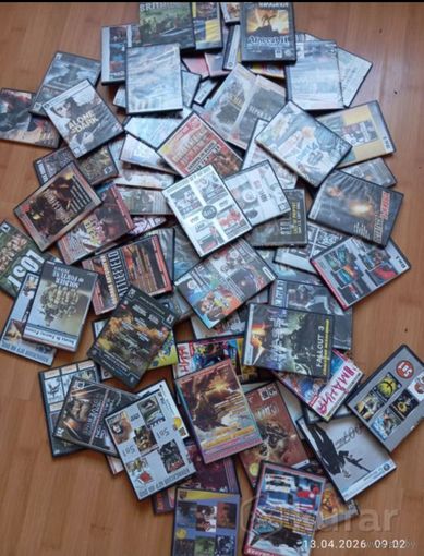 Диски с играми 2000х годов 80р за всю кучу
