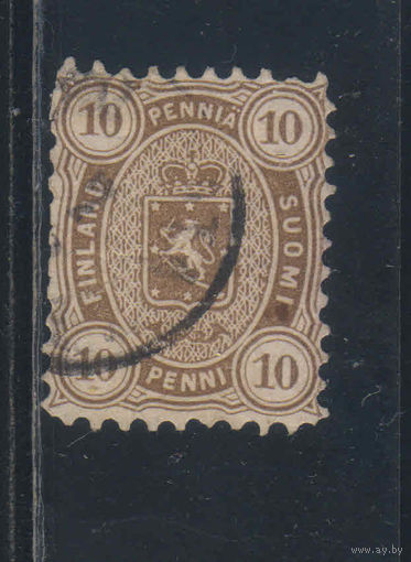 Россия Имп Великое княжество Финляндское 1875 Герб Стандарт #15Ay (1881)