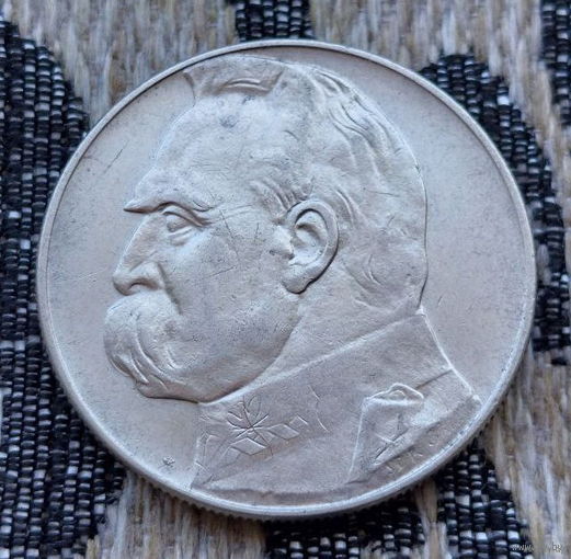 Польша 10 злотых 1935 года. Юзеф Пилсудский. Сторгуй за свою цену, предложи обмен!