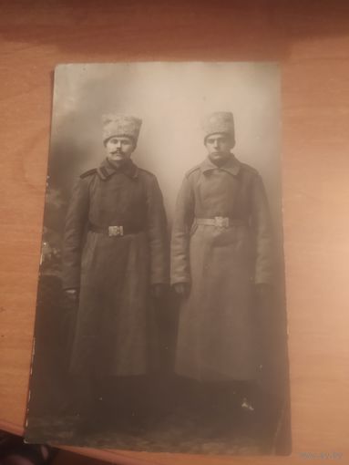 2 солдата 1-ой мировой.