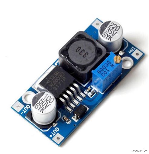 XL6009 DC-DC повышающий преобразователь 4А. Регулируемый.