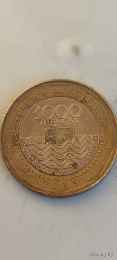 Колумбия 1000 песос 2013
