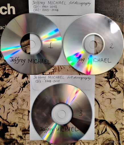 CD MP3 полная дискография Jeffrey MICHAEL (New age, Instrumental, Piano) - 3 CD