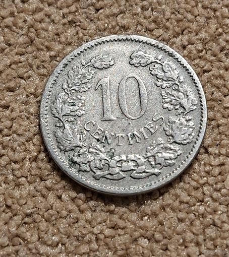 Люксембург 10 сантимов 1901