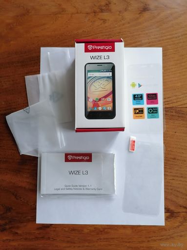 Коробка от мобильного телефона Prestigio WIZE L3
