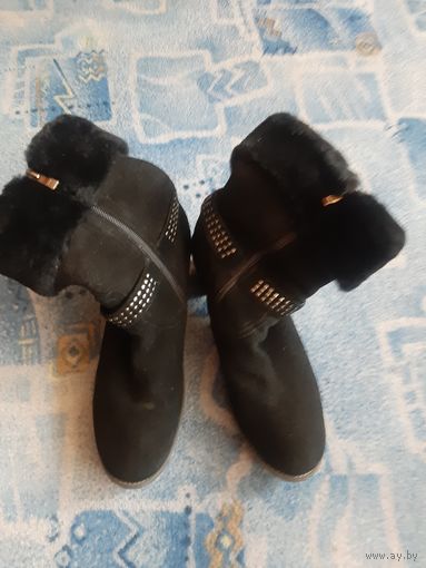 Полусапожки женские зимние р.42
