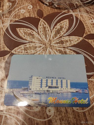 Календарик,реклама,иностранный,2001