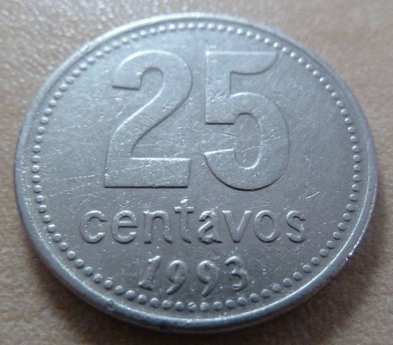 25 сентавос 1993 Аргентина