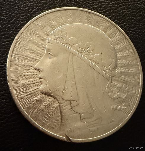 10 злотых 1932 г.  Польша.  Ядвига.  Серебро. ЛЮКС