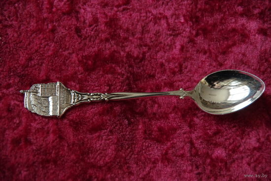 Ложка с серебрением сувенирная коллекционная  В10