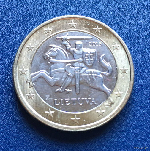 Литва 1 евро 2015