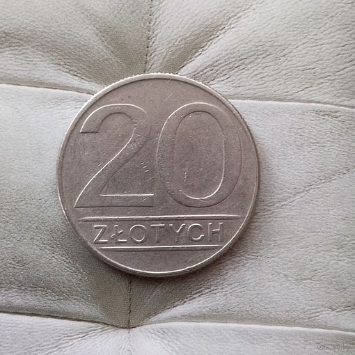 20 злотых 1987 года Польша. Народная Республика.