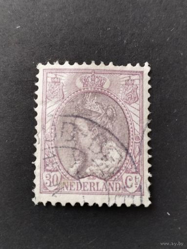Нидерланды 1917   Вильгельмина