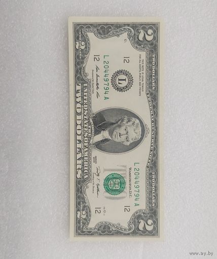 США 2 доллара 2009 г.