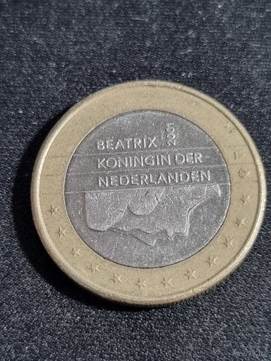 Нидерланды 1 евро 2001