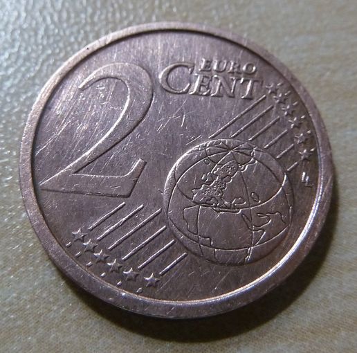 2 евроцента 2008 Италия