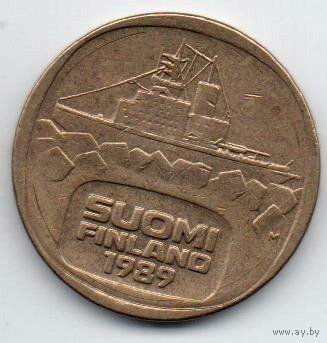 ФИНЛЯНДСКАЯ РЕСПУБЛИКА. 5 МАРОК 1989. КОРАБЛЬ