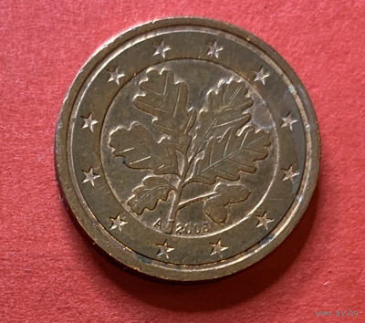 Германия, 2 евроцента - 2008A