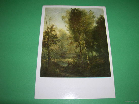 Живопись Коро Пруд чистая