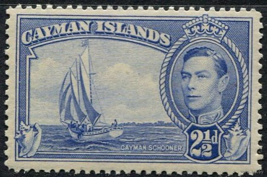 1938 Кайманы ** Яхта марка из серии Британские колонии