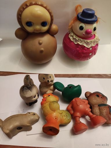 Игрушки - неволяшки,музыкальные Ссср +бонус