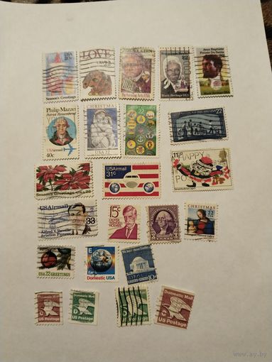 США 23 марки.