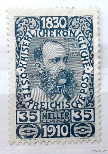 Австрия 1910г. 80 летие Императора Франца Иосифа.