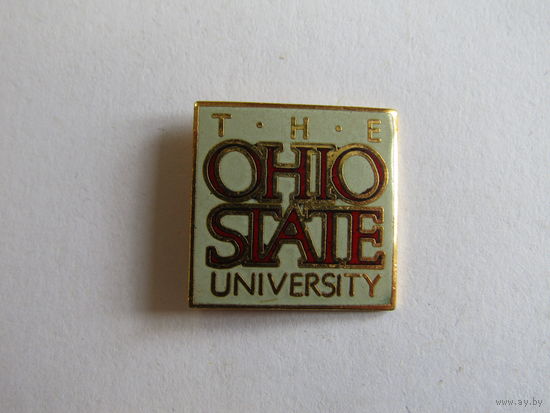Значок. Знак. "Университет Огайо (англ. Ohio University). "Американский государственный исследовательский университет". м