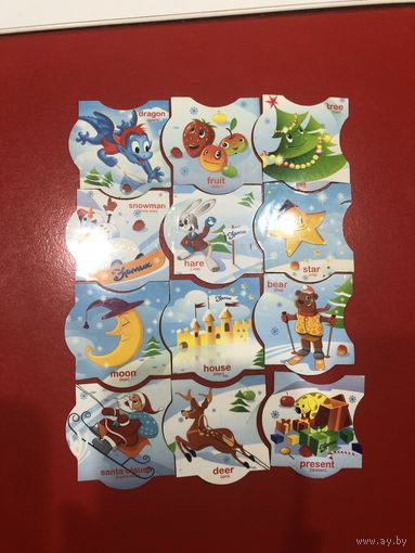 Магнитики-пазлы на холодильник