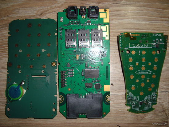 Платы с радиодеталями