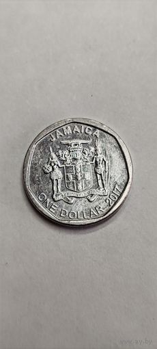 Ямайка 1 доллар 2017