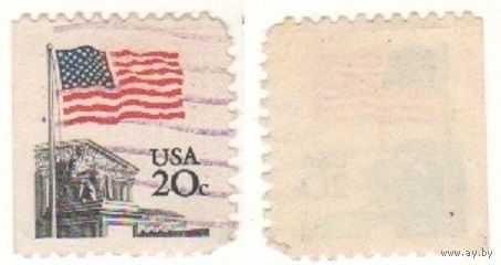 США 20c флаг (m17)
