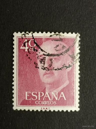 Испания 1955. Стандартный выпуск. Генерал Франко.