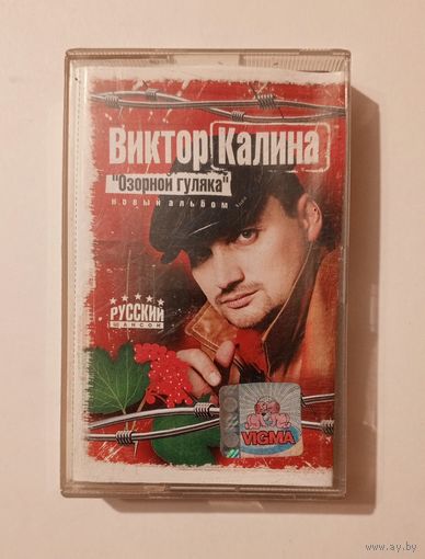 Аудиокассета - Виктор Калина - Озорной гуляка