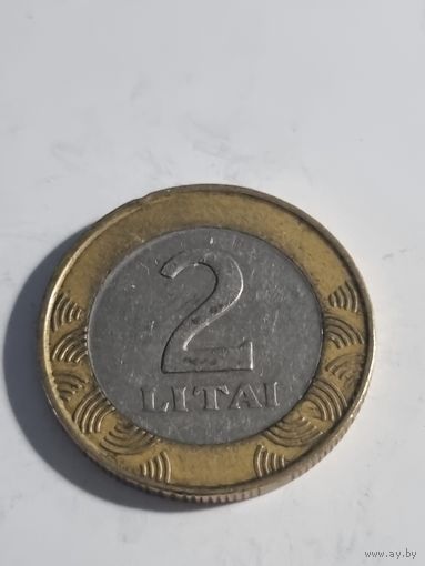 Литва 2 лита 1998